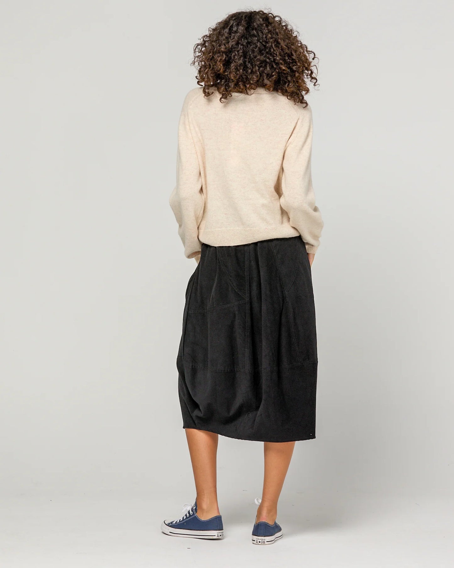 Cord Guru Skirt - Black