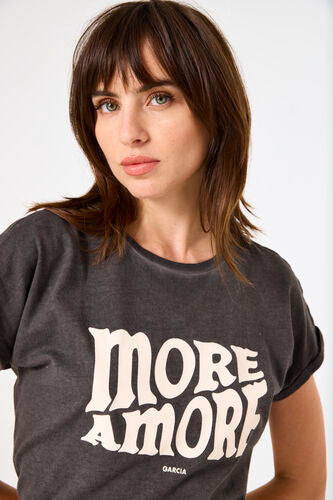Amore Tee - Antracite