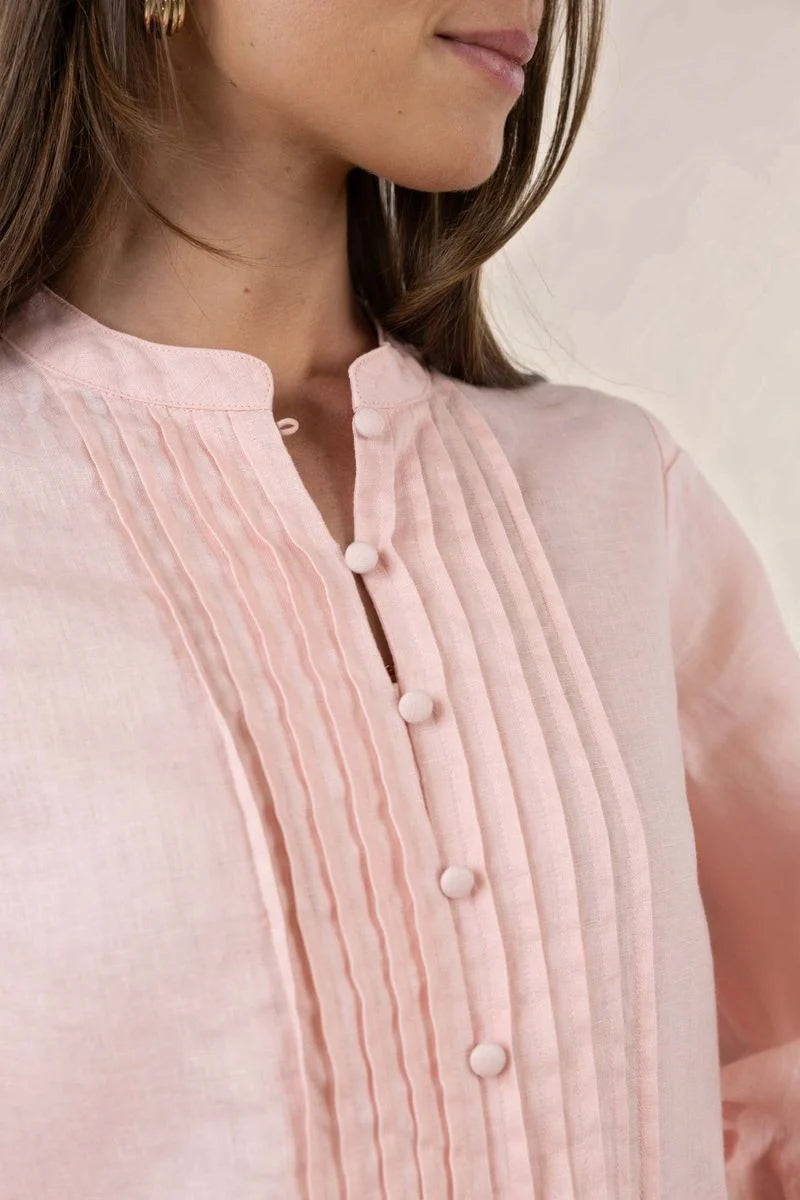 Hazel Blouse - Soft Pink