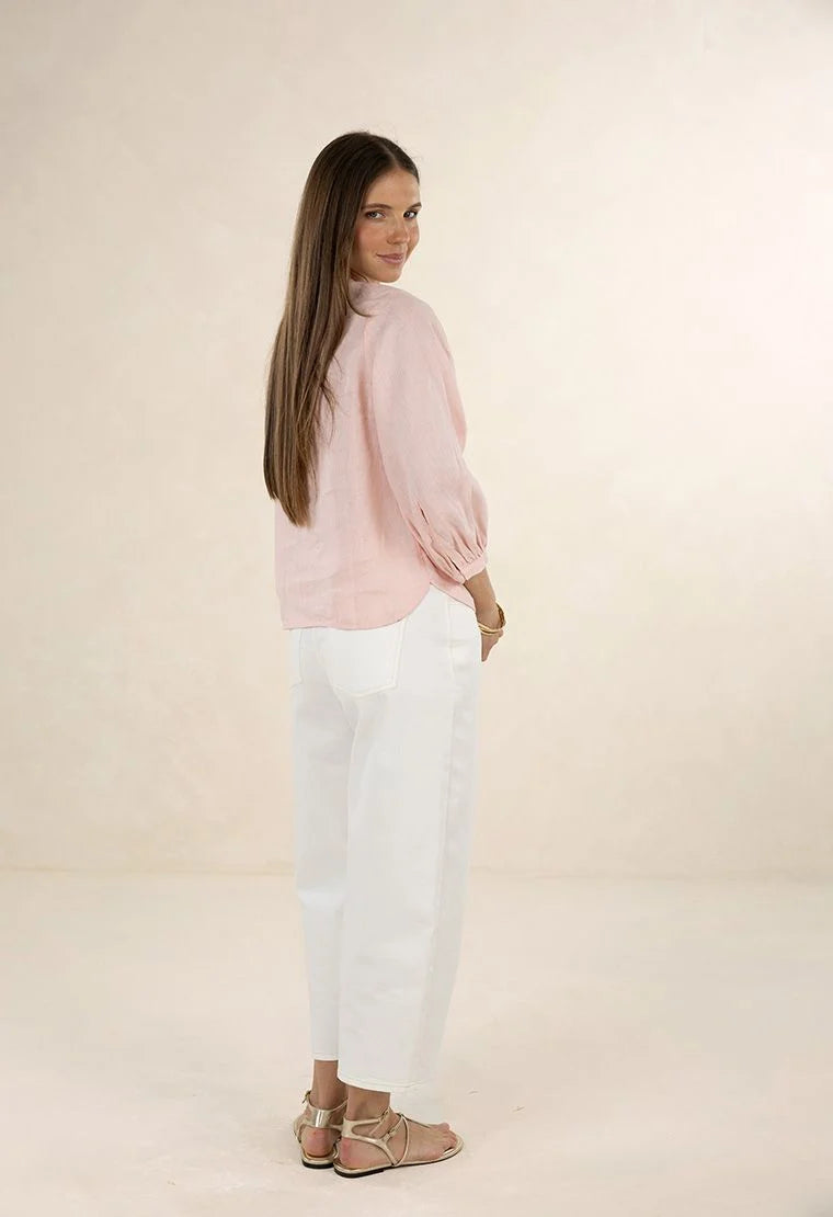 Hazel Blouse - Soft Pink