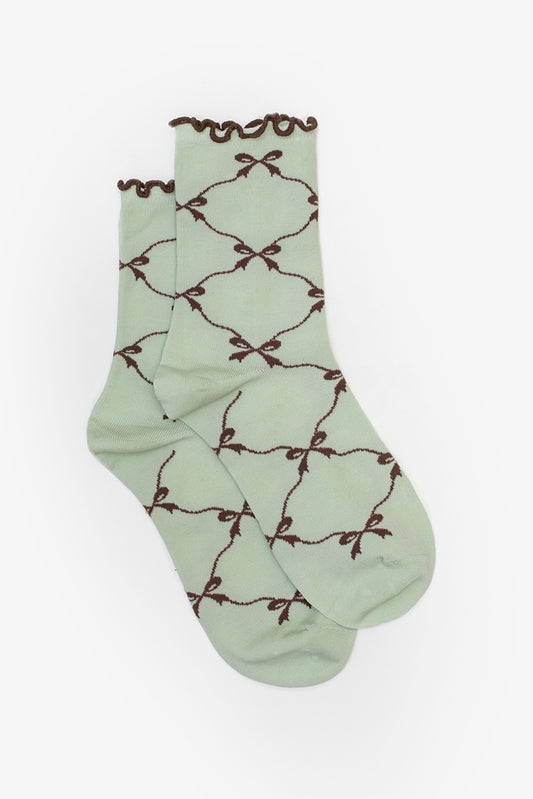 Mint Bow Lattice