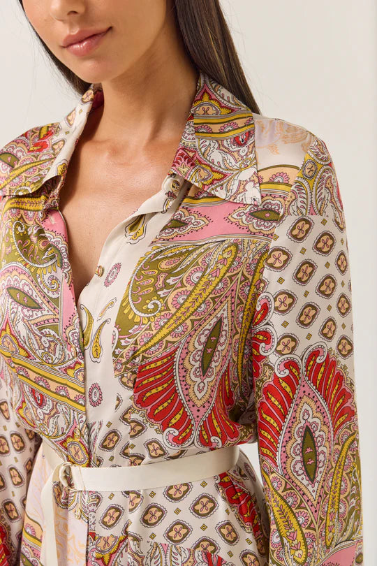 Mala Dress - Sunset Paisley