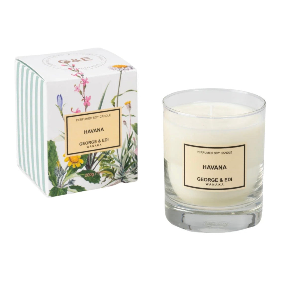 George & Edi Candle - Havana