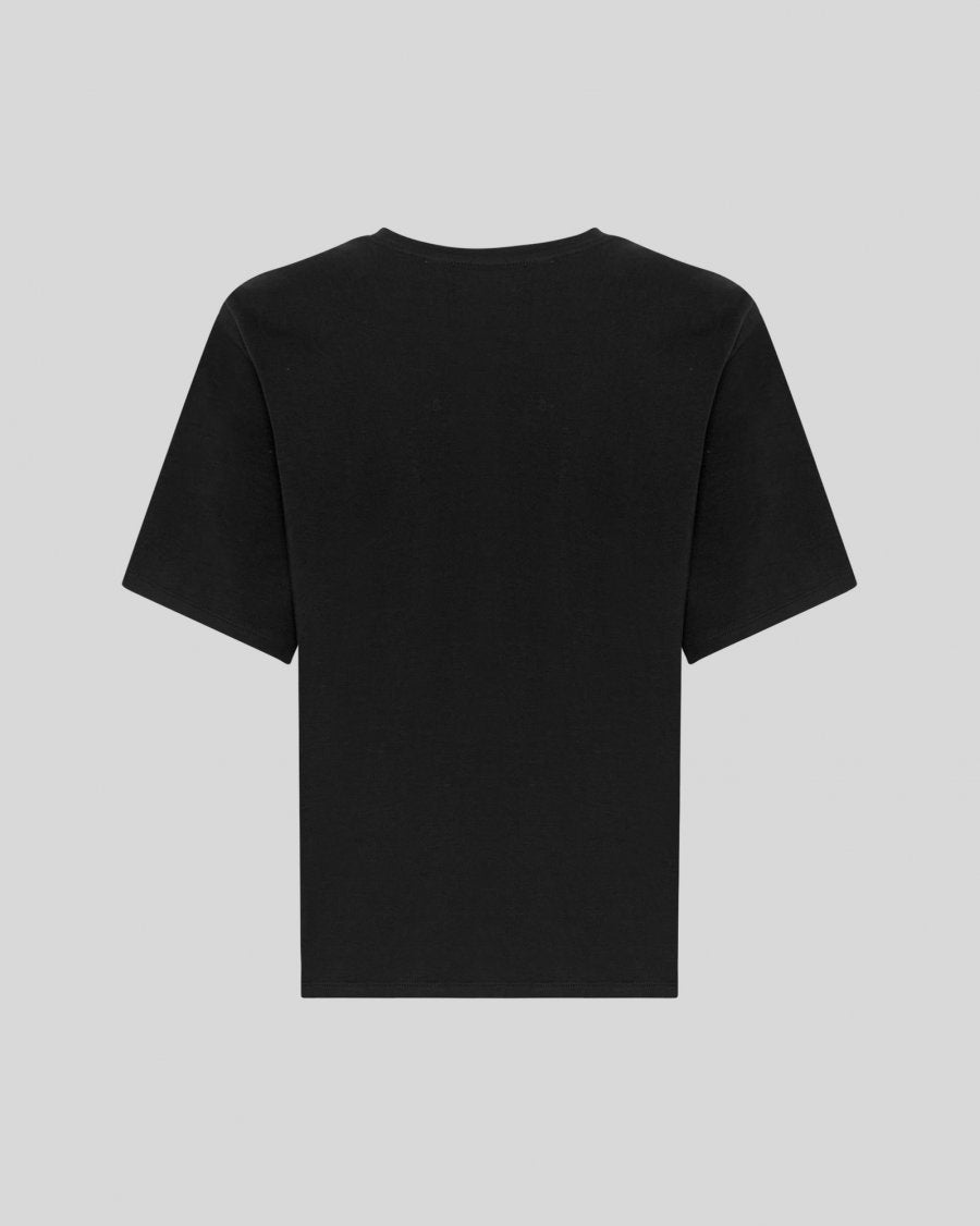 Theana Organic Icon Logo Tee - Black