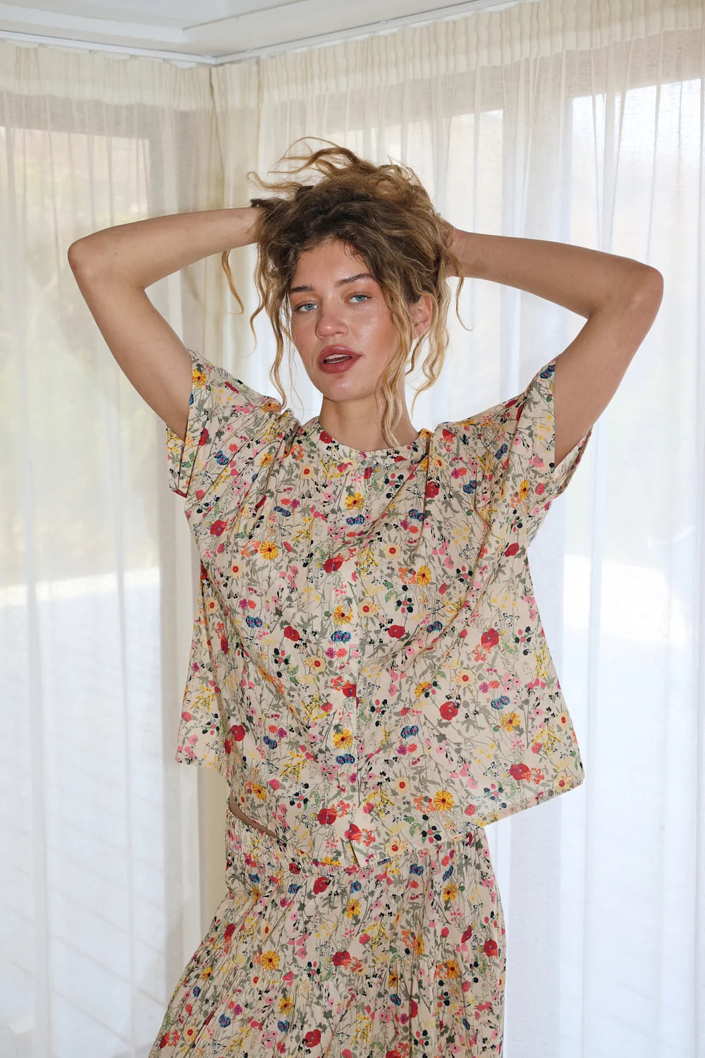 Mya Shirt - Flower Print