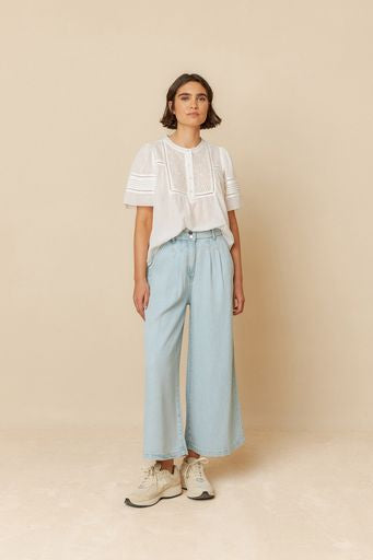 Bebe Denim Relaxed Pant