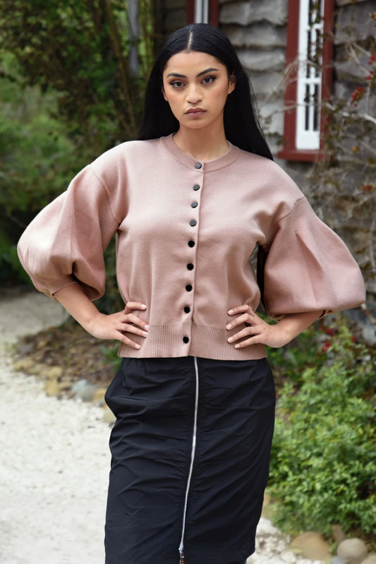 Balloominate Cardigan - Pink