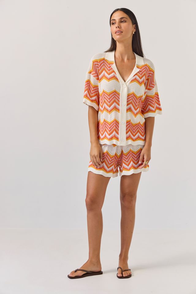 Revere Top - Chevron