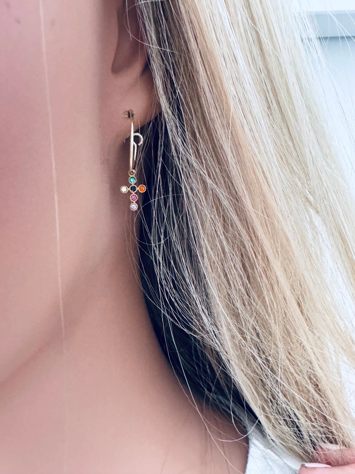 Spectrum Hoop Earrings
