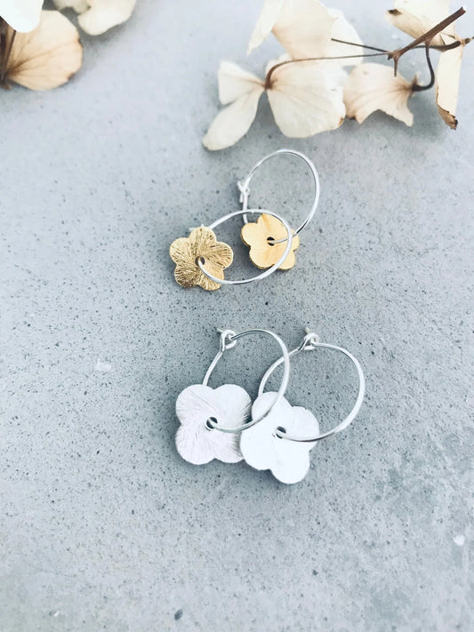 Babu Flower - Silver