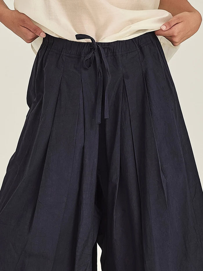 Asha Flare Pant - French Navy