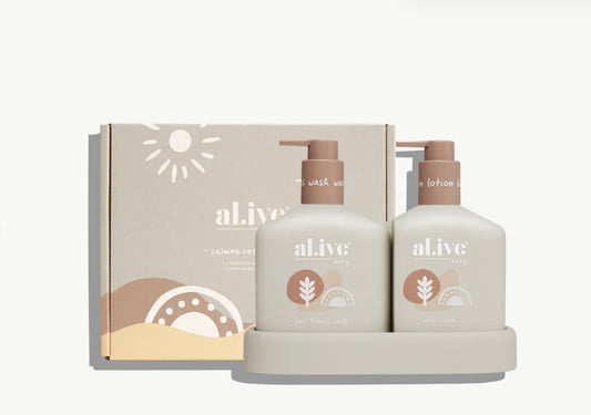 al.ive Baby Hair & Body Duo - Calming Oatmeal