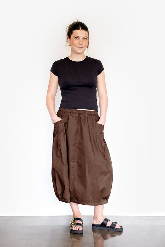 Cyrus Skirt - Chocolate