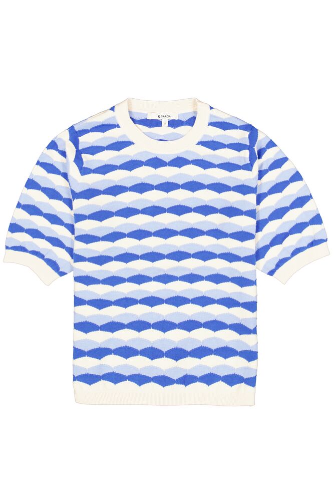 Print Pullover - Summer Cobalt