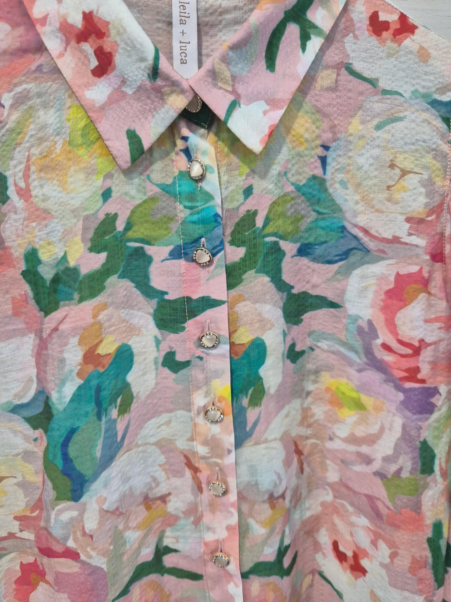 Valentina Blouse - Floral Rhapsody