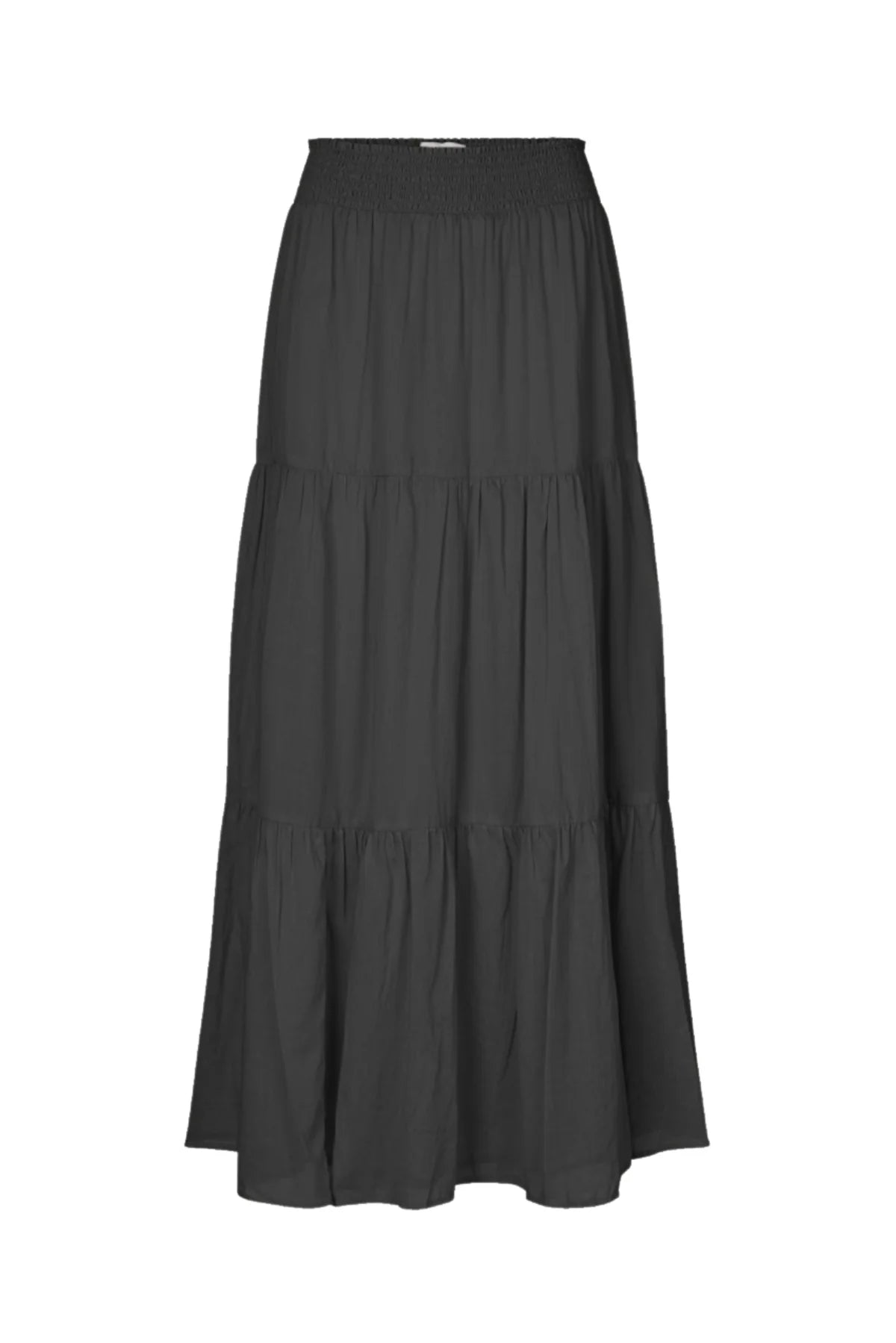 Diamond Maxi Skirt - Washed Black