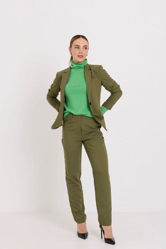 88 Pants - Olive Suiting