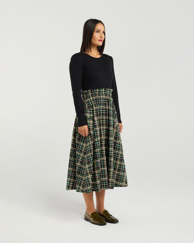 Fallon Dress - Ashwood Tartan