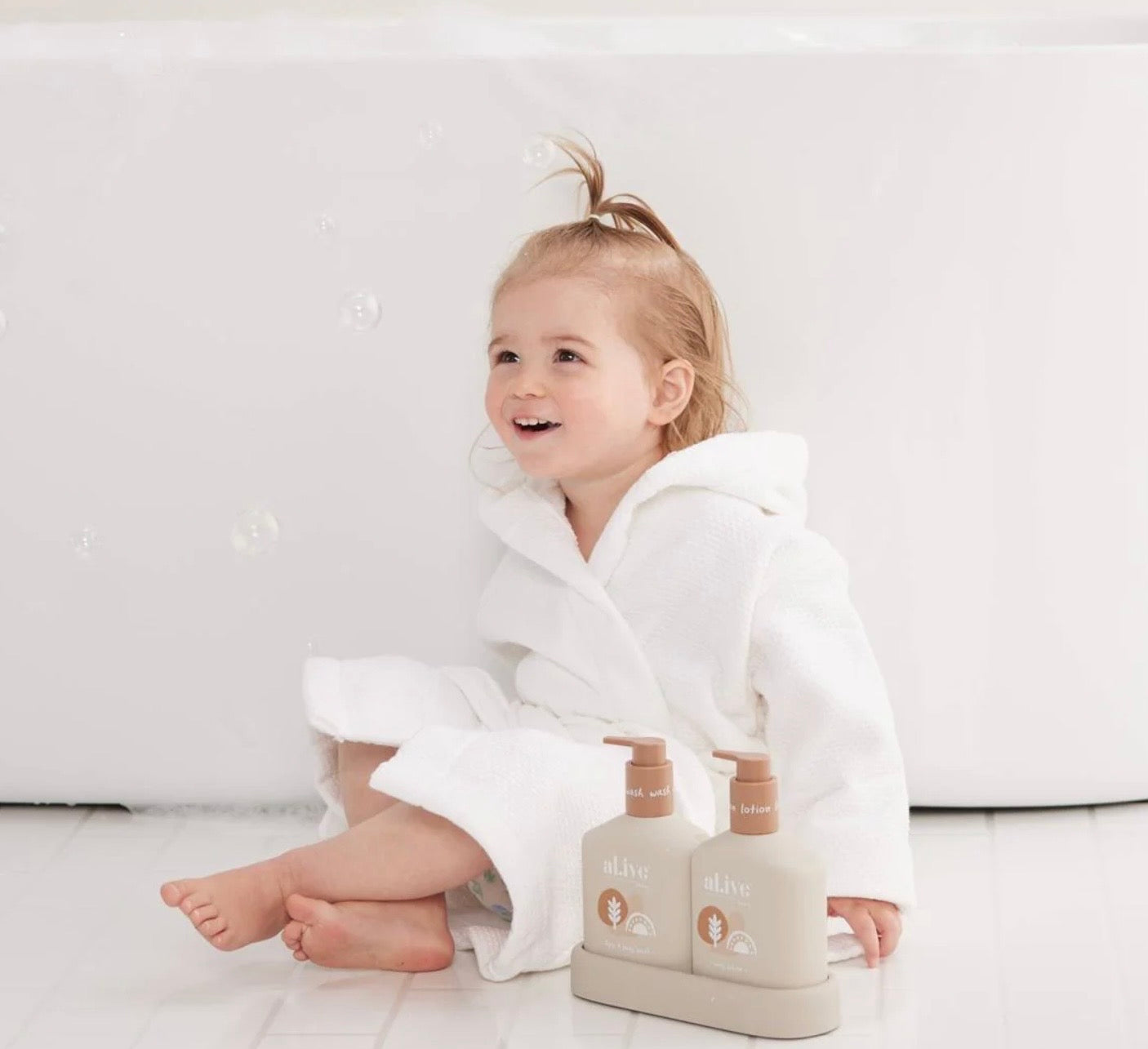 al.ive Baby Hair & Body Duo - Calming Oatmeal