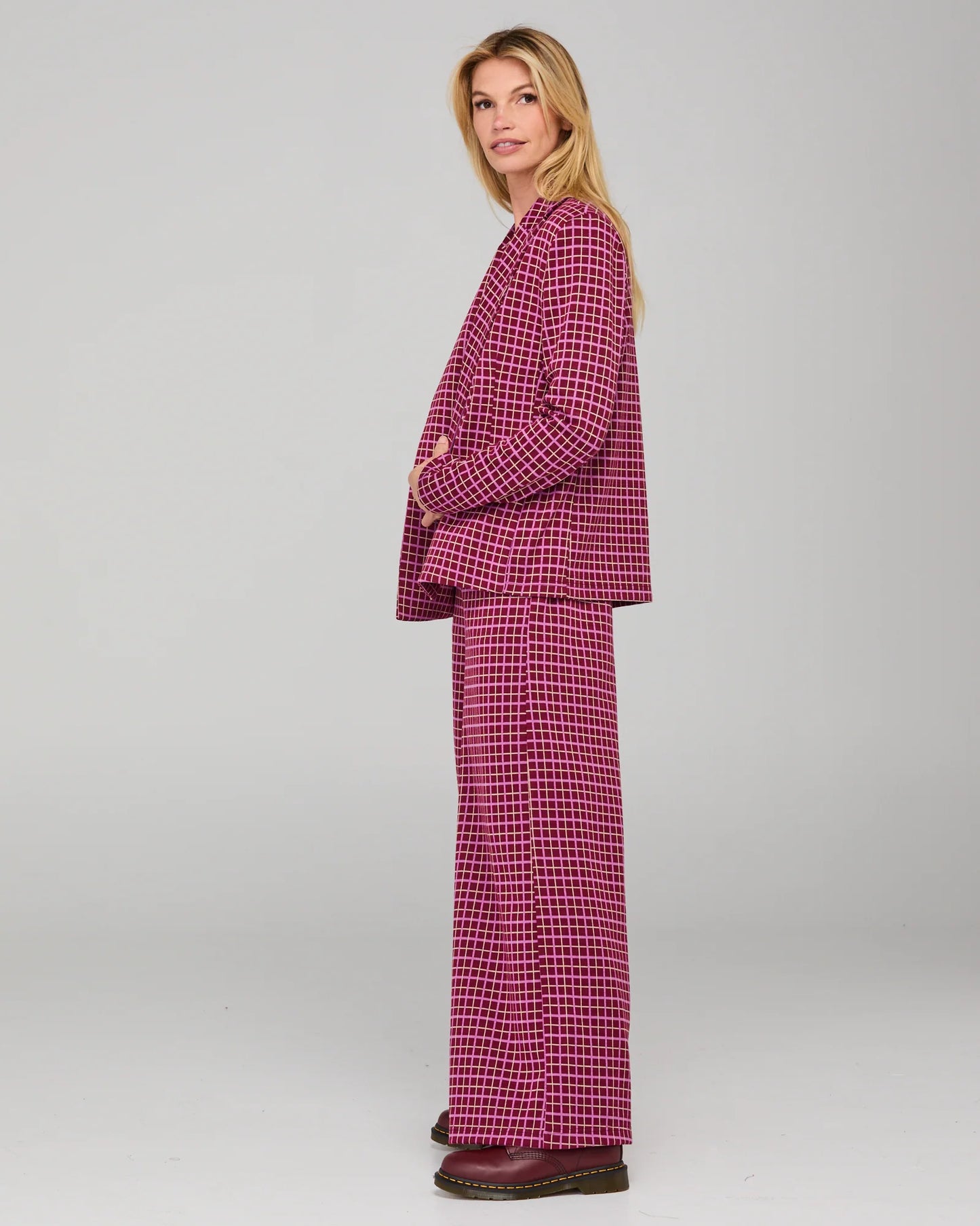 Aiko Blazer - Himari Check