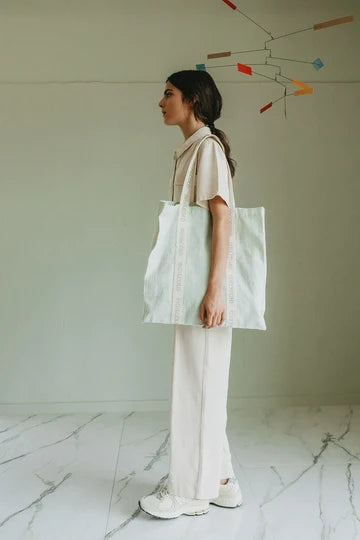 Indi & Cold Tote Bag - Mint