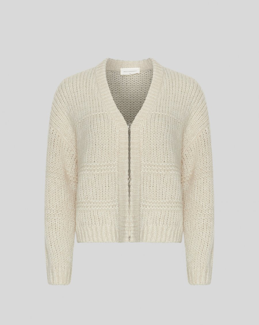 Leilani Heidi Cardigan - Oatmeal Melange