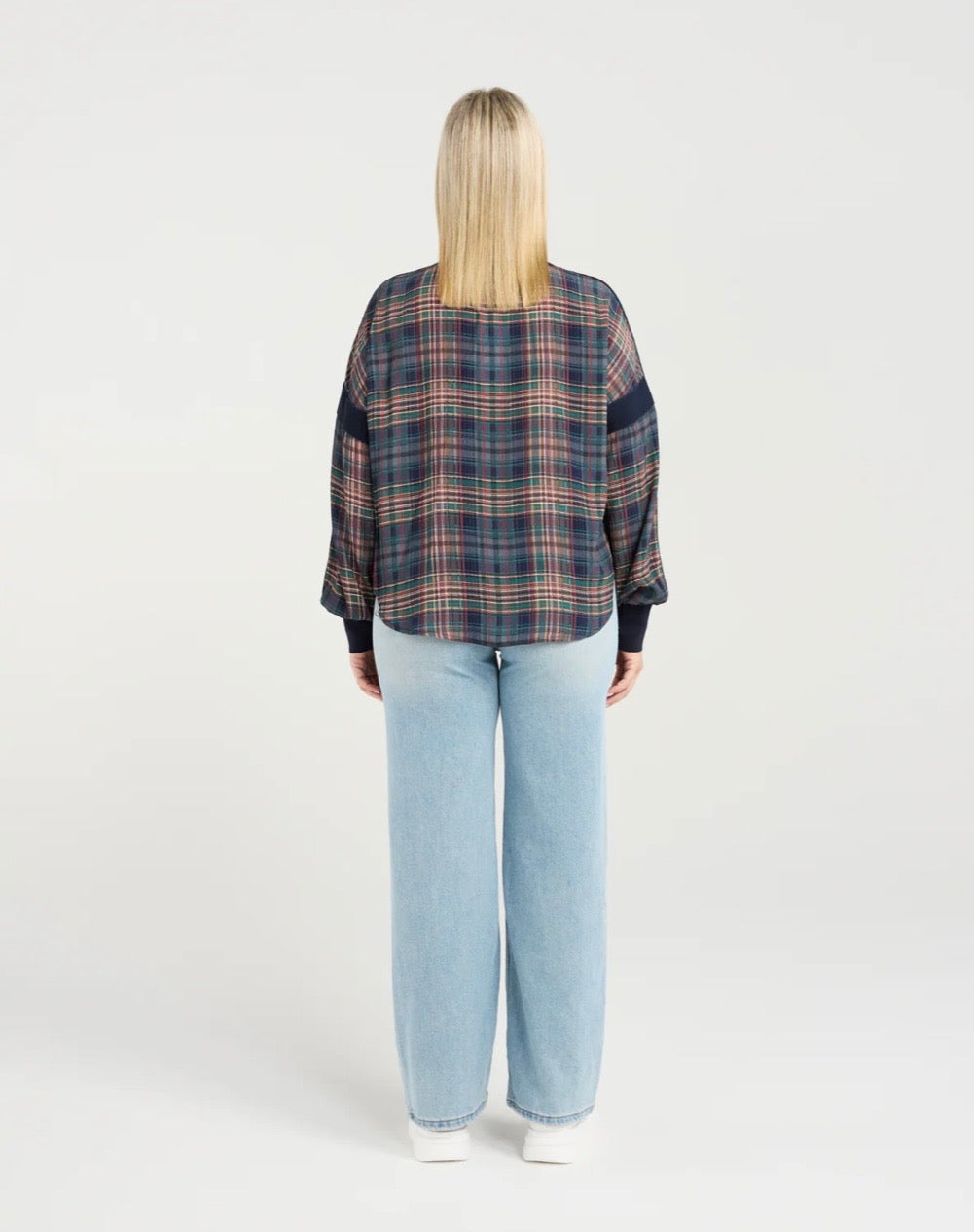 Theresa Top - Classic Plaid
