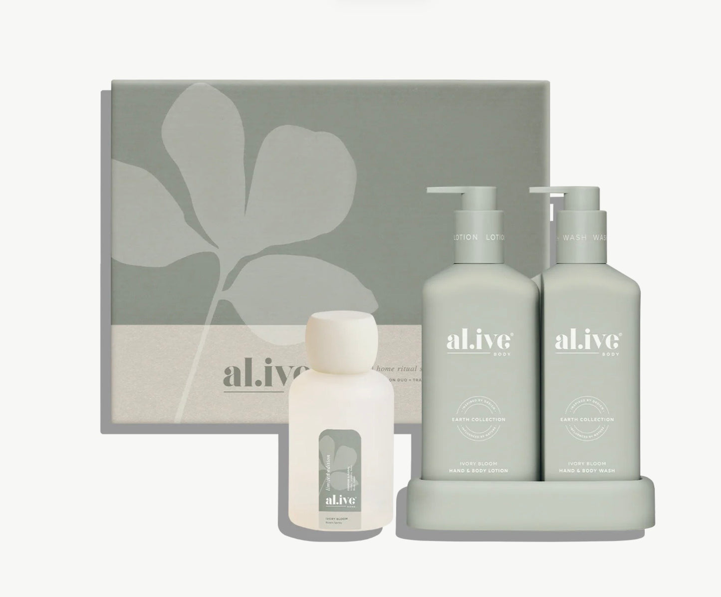 al.ive Limited Edition Home Ritual Set - Ivory Bloom