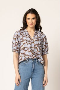 Resolute Top - Biscotti Bloom