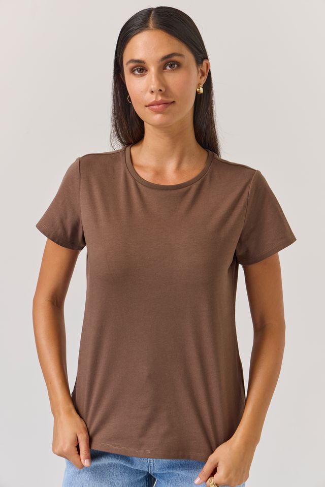 Essential Tee - Chocolate