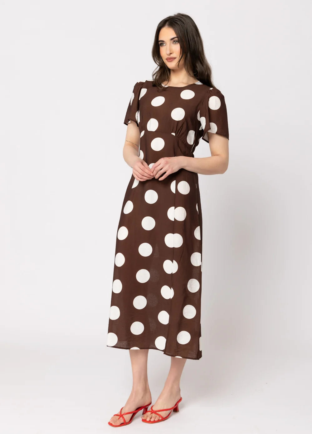 Angel Dress - Coffee Spot