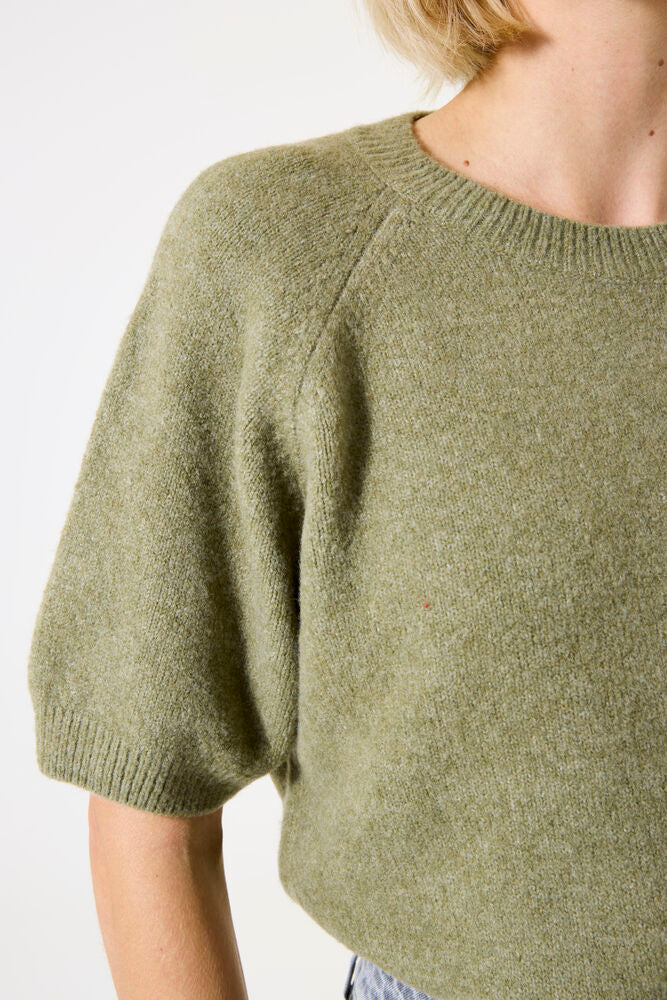 Knit Pullover - Mermaid Green