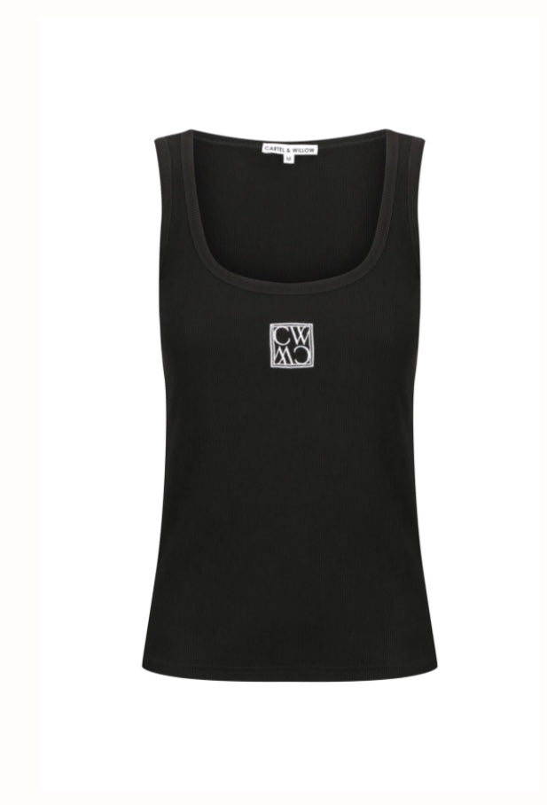 Luna Tank - Black