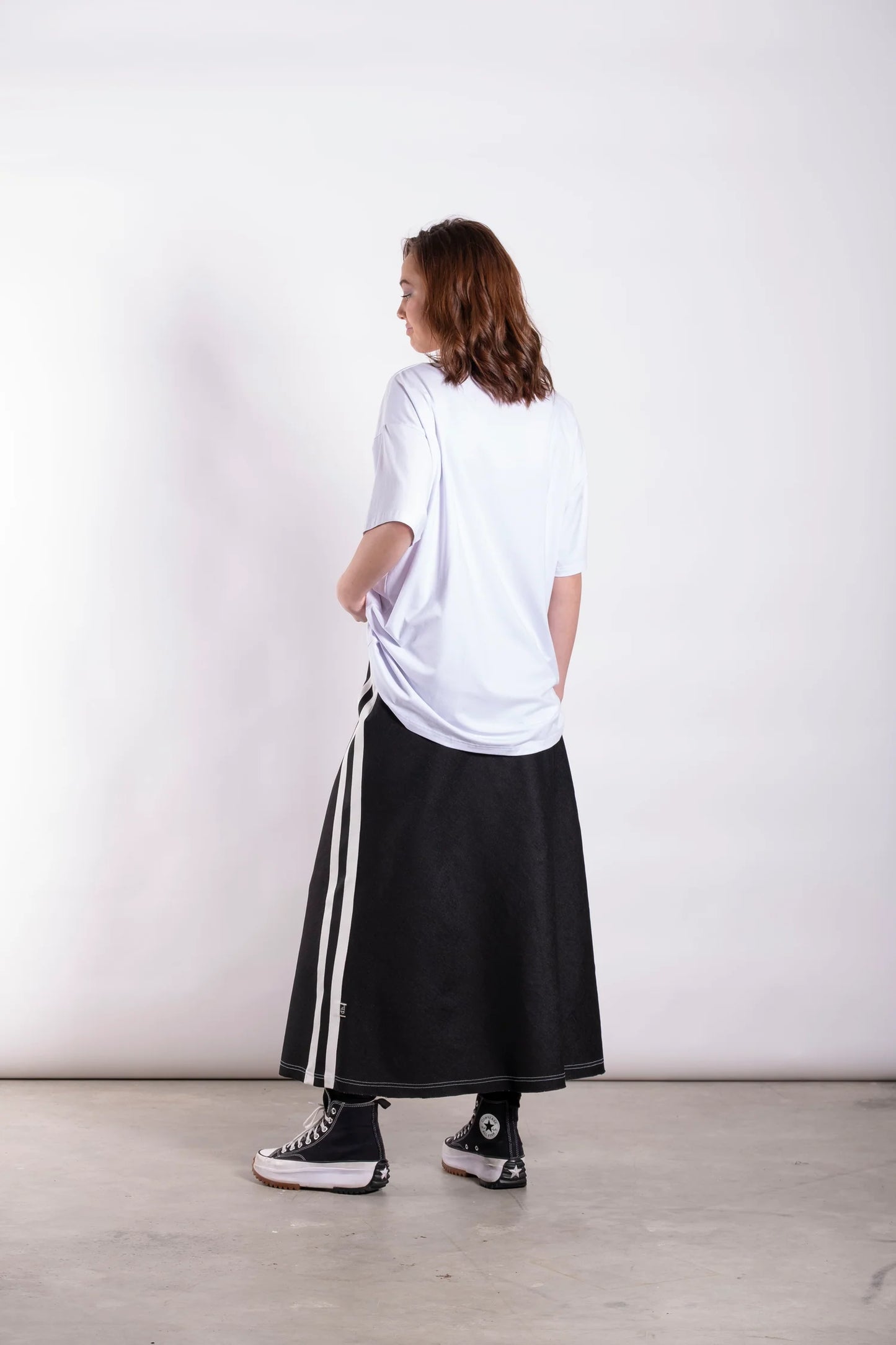 Bias Skirt - Urban Coal
