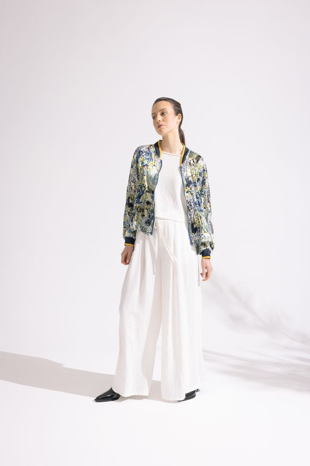 Eni Jacket - Royal Print