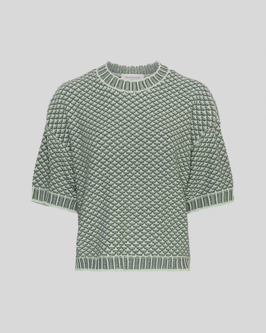 Catina Pilla 2/4 Pullover - Bok Choy/Wreath