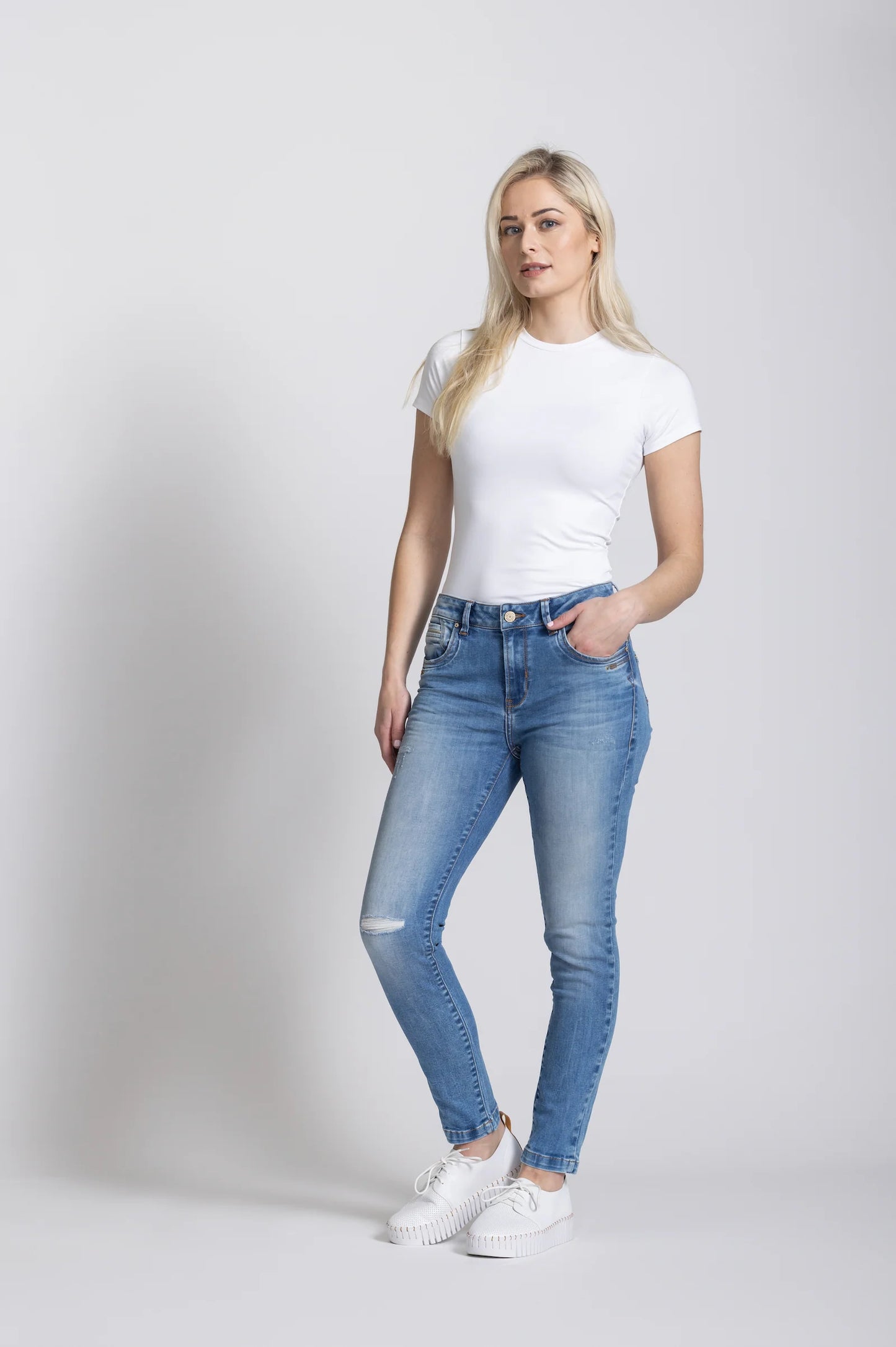 Ramona Jeans - Ritnoblue Wash