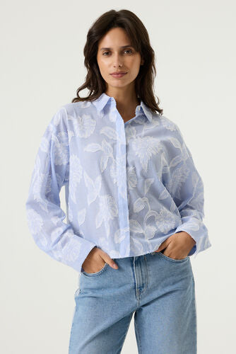 Cornflower Print Shirt
