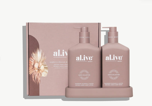 al.ive Wash & Lotion Duo - Raspberry Blossom & Juniper Berry