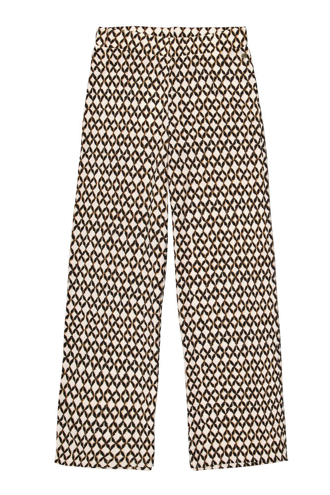 Crinkle Printed Pants