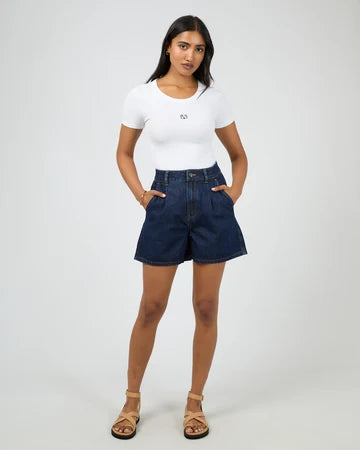 Stevie Denim Shorts - Indigo