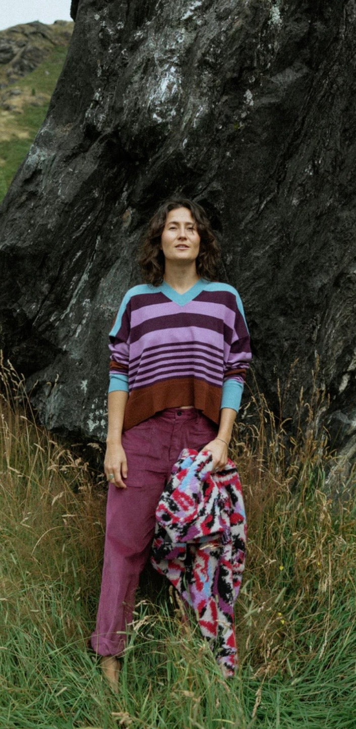 Treadlight Trouser - Berry