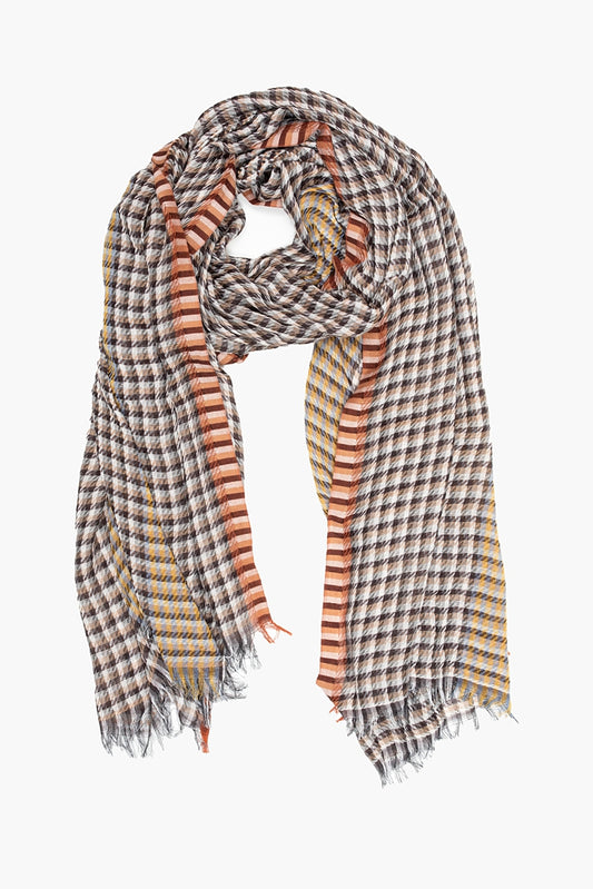 Oxford Check Scarf