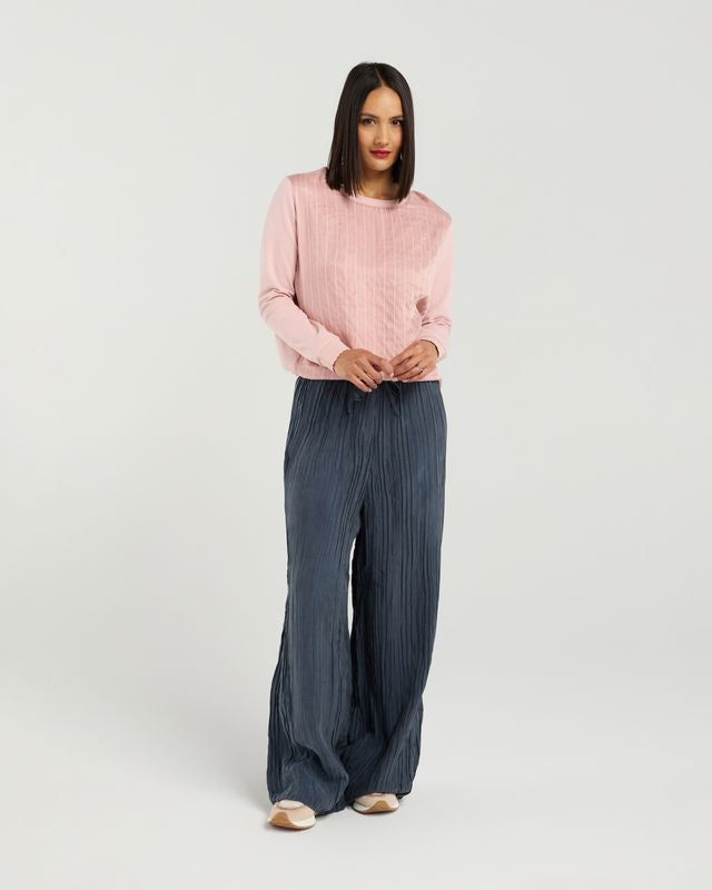 Smith Top - Blush Pinstripe