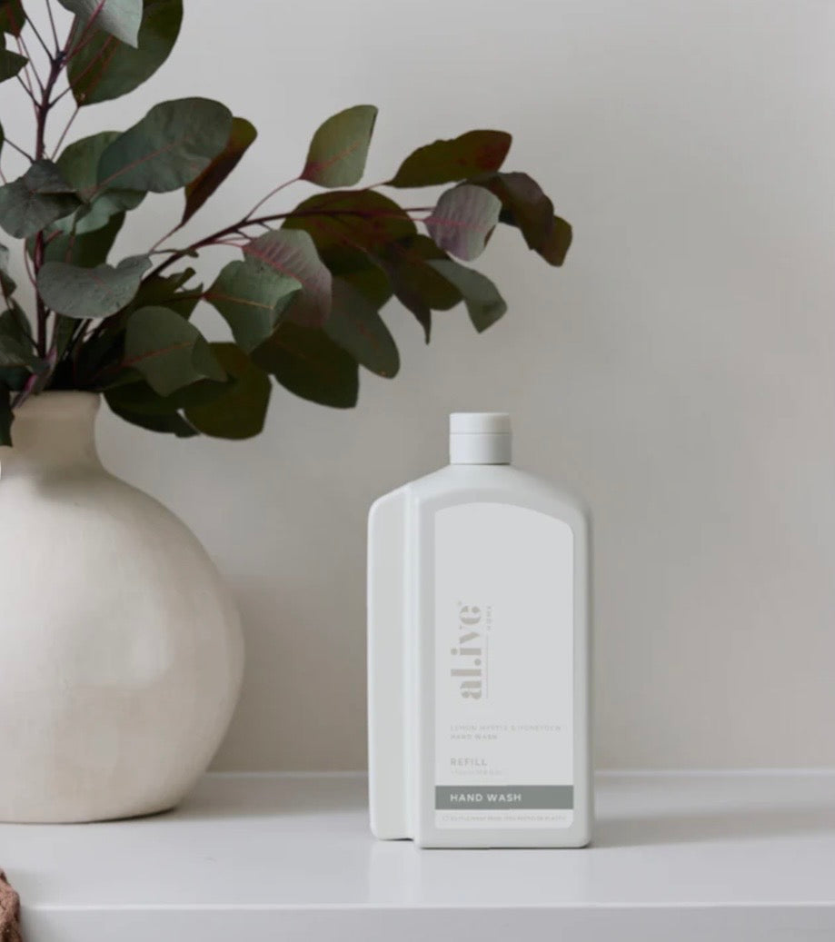 1 Litre Hand Wash Refill - Lemon Myrtle & Honeydew