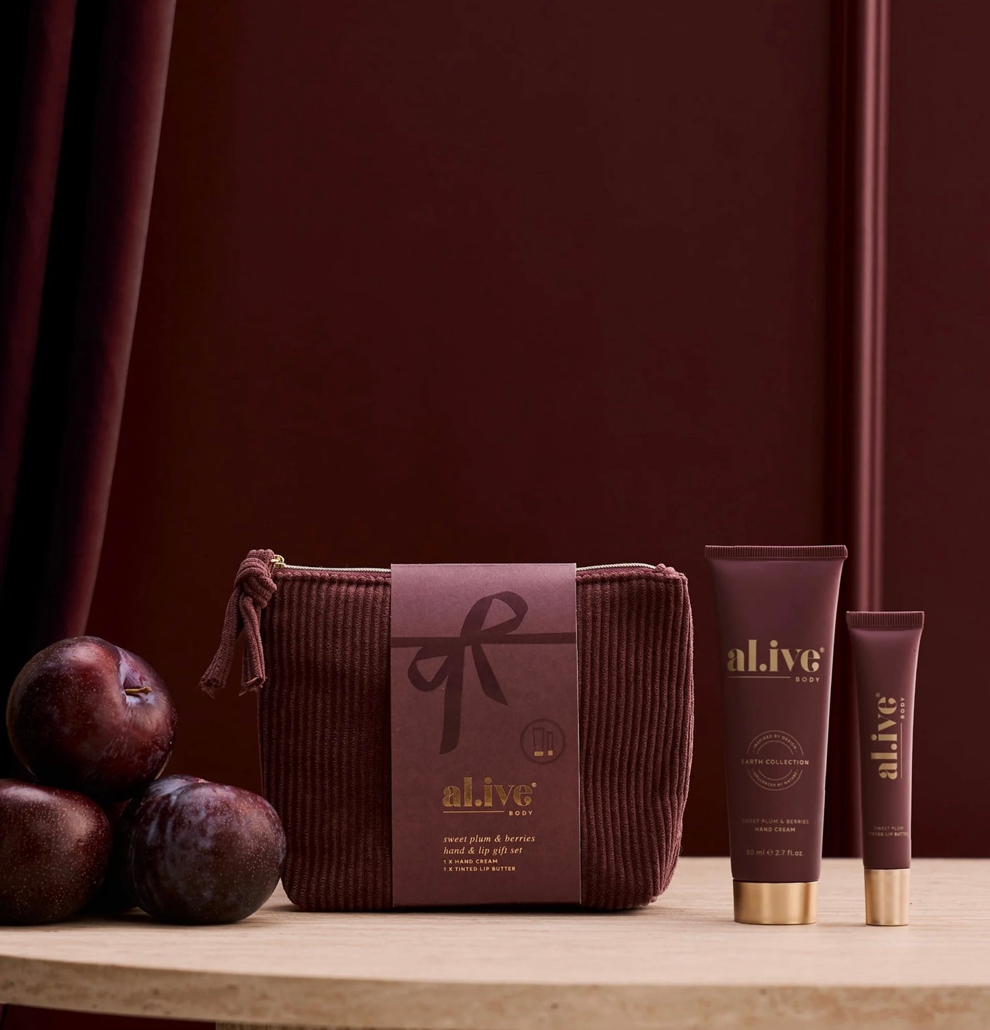 Hand & Lip Gift Set - Sweet Plum & Berries