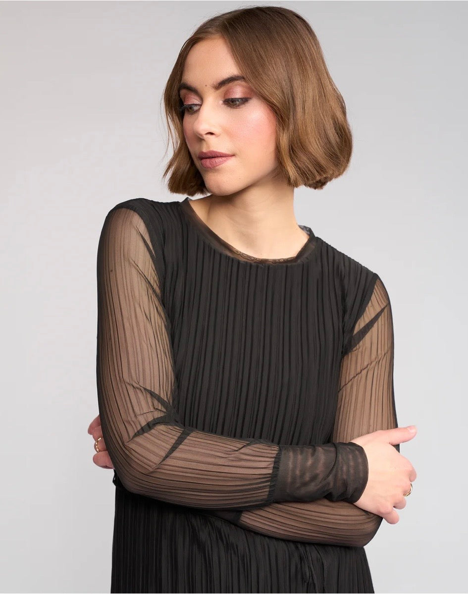 Freddie Mesh Dress - Black