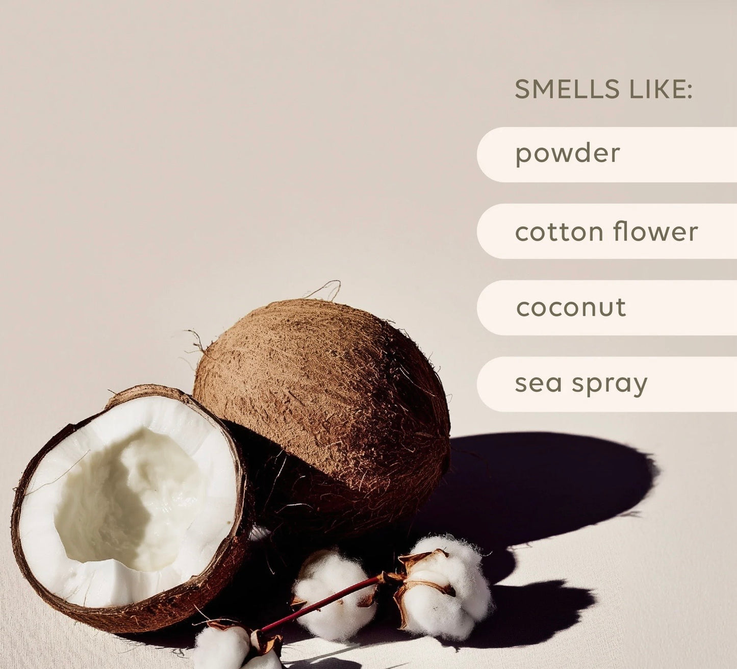 al.ive Soy Candle - Sea Cotton & Coconut