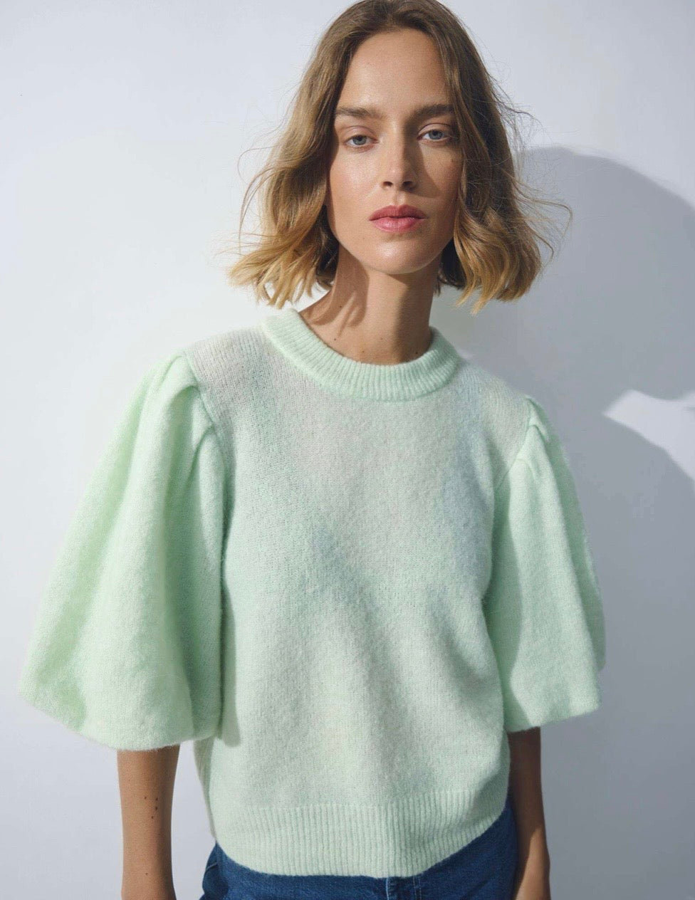 Jinie Hope 2/4 Pullover - Bok Choy