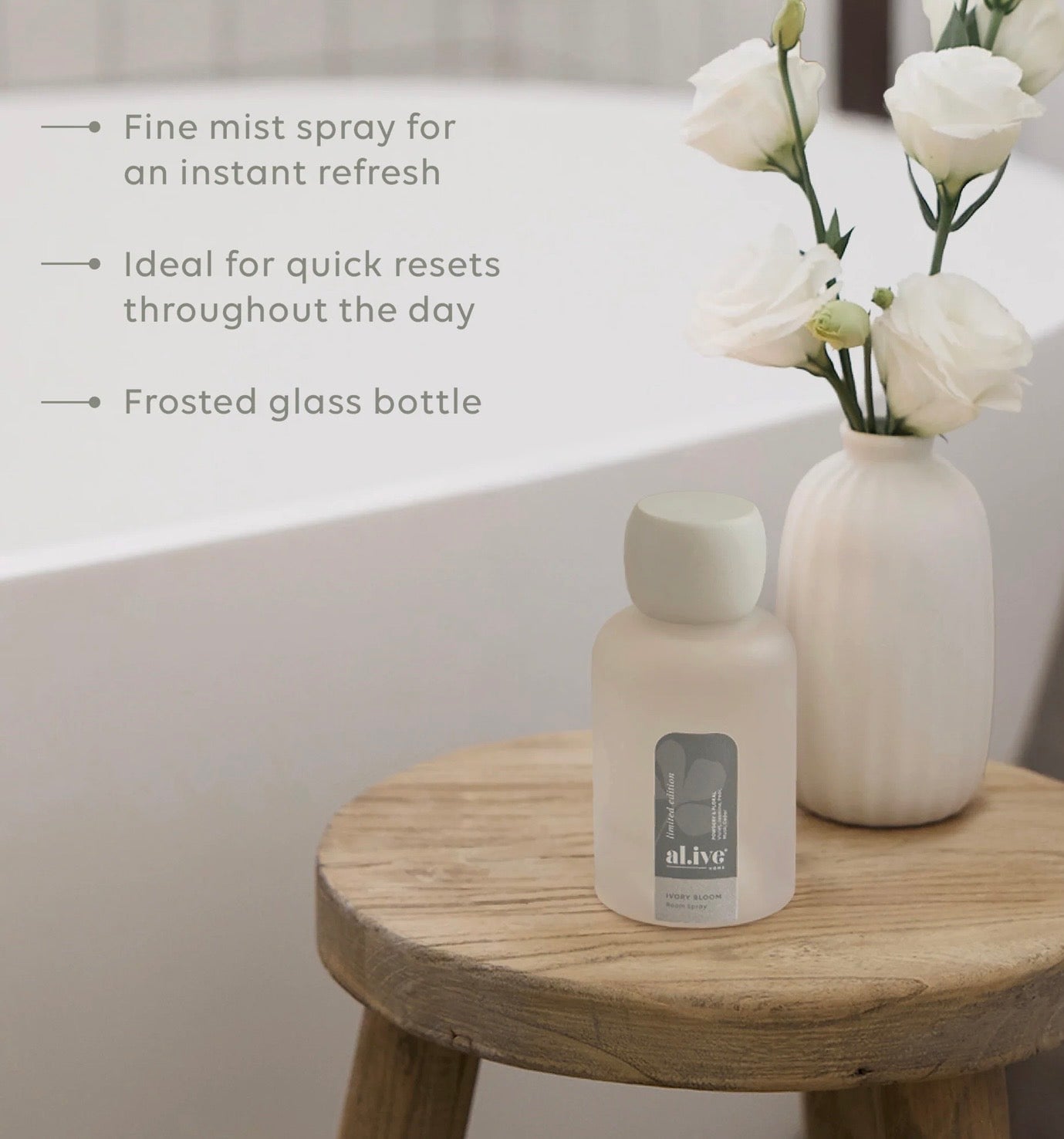 al.ive Room Spray - Ivory Bloom